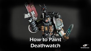 How to Paint Deathwatch Kill Team [upl. by Vanthe]