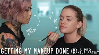 HOW TO DO MAKEUP ON A CLIENT  TIPS  TRICKS  Samantha Ravndahl [upl. by Crysta]