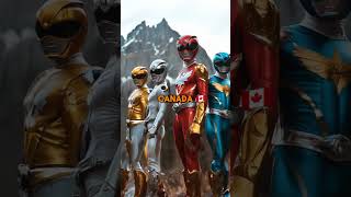 COUNTRIES AS POWER RANGERS💀 countriestransformersmidjourneymidjourneyaimidjourneyart [upl. by Askari]