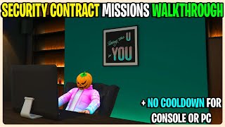 Fastest Way To Complete Security Contracts Without Cooldown GTA 5 Online Agency Contracts [upl. by Utter]