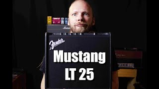 Fender Mustang LT25  Very Affordable AND Surprisingly Good [upl. by Leinaj]