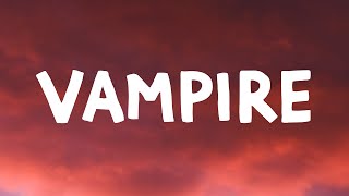 Olivia Rodrigo  Vampire Lyrics [upl. by Yarrum]