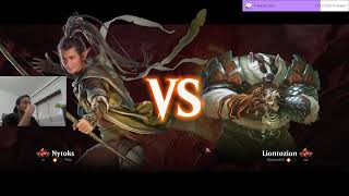 Rank 17 Mono Green Devotion Vs Woodlands Omniscience  Mythic Rank  Historic Bo3  MTG Arena [upl. by Andert]