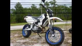 DRZ400SM  Yoshimura RS2 vs StockHD 1080p [upl. by Evoy886]