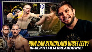 FILM BREAKDOWN Sean Strickland vs Israel Adesanya How Strickland Can BECOME CHAMP Henry Cejudo [upl. by Ellekcir909]