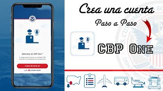 Crea una cuenta en CBP One paso a paso [upl. by Nolrah]