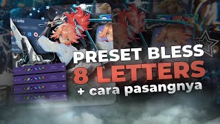 PRESET BLESS 8 LETTERS [upl. by Relyuc338]