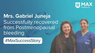 Robotic Hysterectomy for Endometrial Hyperplasia │Patient Success Story│ Max Smart Hospital Saket [upl. by Auqinu831]