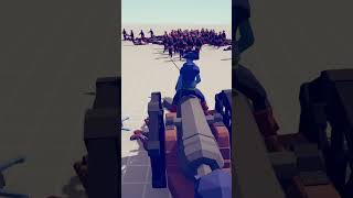 BOMB CANNONS vs 200 MEDIEVAL SOLDIER  Totally Accurate Battle Simulator TABS [upl. by Nashom]