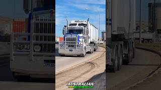 Kenworth K200 amp Kenworth T909 accelerating [upl. by Rafaelle]