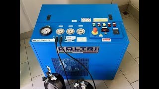 HOW TO OPERATE COLTRI SCBA REFILLER 55kw part I tagalog [upl. by Uela]