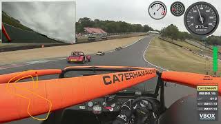 Caterham Academy 2024  Brands Hatch Race 56997 P6 [upl. by Gardner]