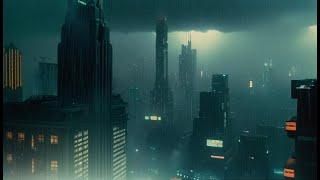 Replicants Dream  Blade Runner inspired soundscape ambiance [upl. by Cadmar]