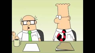 Dilbert Animated Cartoons  Dogbert Earns Autographed Football Coffee Hole and Dogbert Consulting [upl. by Kilroy]