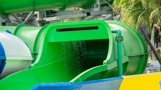 Rapids Water Park  Riptide Raftin  Cool tube ride with waterfalls [upl. by Assennej738]