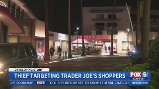 Thief targeting Trader Joes shoppers [upl. by Joub378]