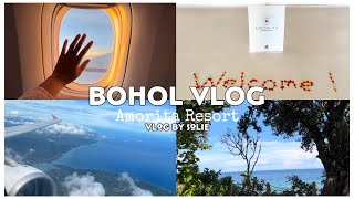 PHILIPPINE VLOG  Flying Back Home to Bohol Island  Amorita Resort Sea View with Pool Villa [upl. by Attenauqa]