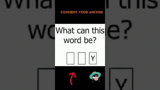 challange iqquest brainteasers iqpuzzle logicgames fypシ゚ riddles mindiqtest words shorts [upl. by Blau]