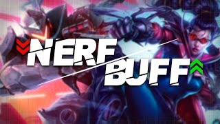 ¿EL FIN DE LUCIAN EN MIDLANE NERF 718 Y BUFF ANUNCIADO PARA VAYNE [upl. by Joellen126]