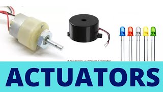 What is an actuator how it works and the types of actuators  simple explanation [upl. by Emoryt]