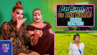 RuPauls Drag Race UK vs THE WORLD S2E03 REACTION  DONT DRAG US [upl. by Norbie954]