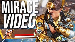 Playing Mirage in Apex Legends [upl. by Ybab]