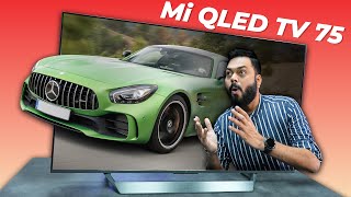 Mi QLED TV 75 Unboxing And First Impressions ⚡ 120Hz Screen 4K Dolby Vision amp More [upl. by Itirp]