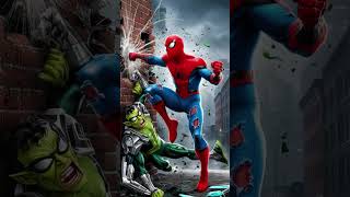 Green Goblin Vs spiderman Fight greengoblin spiderman avengers marvel ai marveldc superhero [upl. by Ellebana]