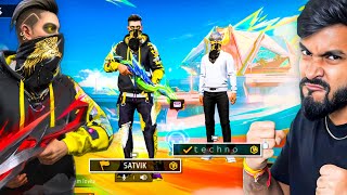 FINALLY TECHNO BHAI amp SATVIK PLAYS FREE FIRE [upl. by Zeiler938]