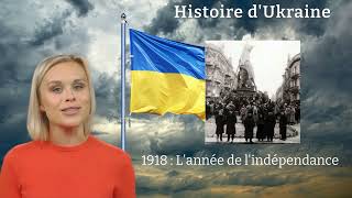 8 Histoire dUkraine période Première indépendance 19171920 [upl. by Nomelihp]