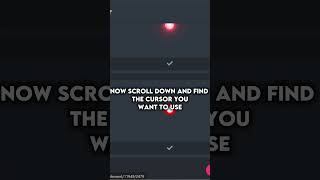 How To Get A CUSTOM CURSOR In Roblox Bedwars roblox robloxbedwars fypシ fyp trending shorts fy [upl. by Chick]