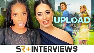 Upload Season 3 Interview Jeanine Mason amp Zainab Johnson On Their Romance And Attraction To Horizen [upl. by Orms266]