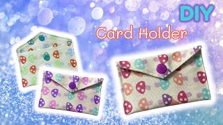 Card Holder 🍄Sewing Tricks Credit 💳 [upl. by Ambur]