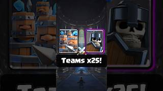 Teams x25 clashroyale foryou gaming satisfying shorts [upl. by Noteek]