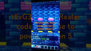 Minecraft realm codes 2024 [upl. by Eidnam]