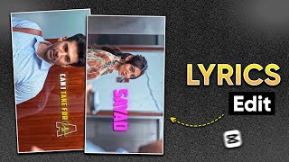 Movie Scene Lyric Video Editing  Instagram Trending Reels Video Editing 🦋 [upl. by Aland]