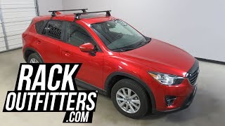 Yakima Baseline Corebar Roof Rack Crossbars for Mazda CX5 2013 to 2016 [upl. by Pepillo]