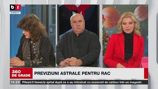 360 DE GRADE CU ALINA BĂDIC HOROSCOPUL SĂPT 24 30 DEC Invitați IBaciu EBărgăoanu P23 [upl. by Ocicnarf654]