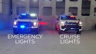 Police Cruise Lights v Emergency Lights [upl. by Atiuqam781]