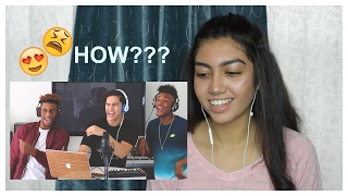 Reaction to ALEX AIONO AND ARMON AND TREY  MASHUP [upl. by Eeleak]