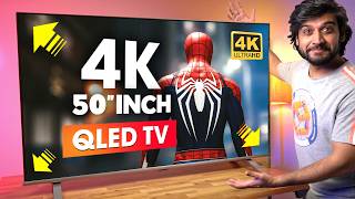 I Bought This 50inch QLED 4K HDR TV with Dolby Vision amp Atoms ⚡️ Toshiba 4K QLED TV  50C450ME [upl. by Yklam463]