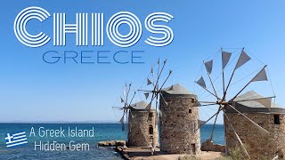 Chios  The Most Underrated Greek Island  Byzantine Nea Moni Monastery  Ferry from Turkey  Part 1 [upl. by Nirel63]