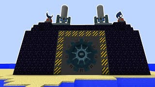 Secure and Protected ISLAND VAULT  Minecraft WAR 94 [upl. by Korten]