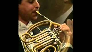 Will Sanders Horn playing incredibly Sinfonia Domestica by RStrauss [upl. by Semmes]