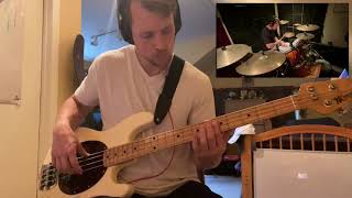 Tom Misch Yussef Dayes Tidal Wave Outro Drums amp Bass Cover [upl. by Matusow]