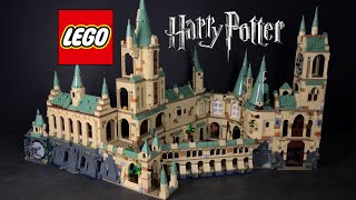 HOW TO MAKE THE ULTIMATE LEGO HARRY POTTER SUMMER 2023 HOGWARTS COMBINATION 20212023 Sets [upl. by Thorman]