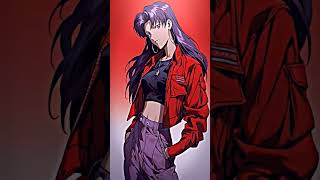 anime edit katsuragi misato  neon genesis evangelion jedag jedug anime🥀fyp [upl. by Sitarski843]