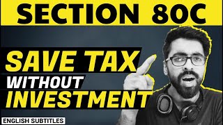 🔴Section 80C Income Tax Deductions in Hindi  Financial Advice to Save Money [upl. by Pas]