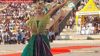 Penutupan Festival Golo Koe 2024framentv9639LabuanBajo [upl. by Ahron]