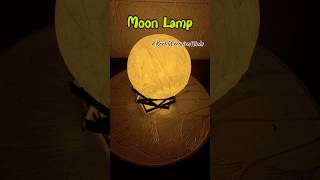 Making a Moon Lamp moonlamp 3dlamp moonlight lamp papiermache shortstutorial diy art craft [upl. by Royal]